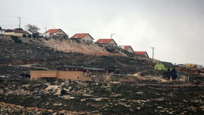 Aumentan los asentamientos israelíes en Cisjordania a pesar de las sanciones