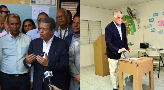 Leonel y Miguel Vargas en total silencio tras municipales y resultados de Rescate RD