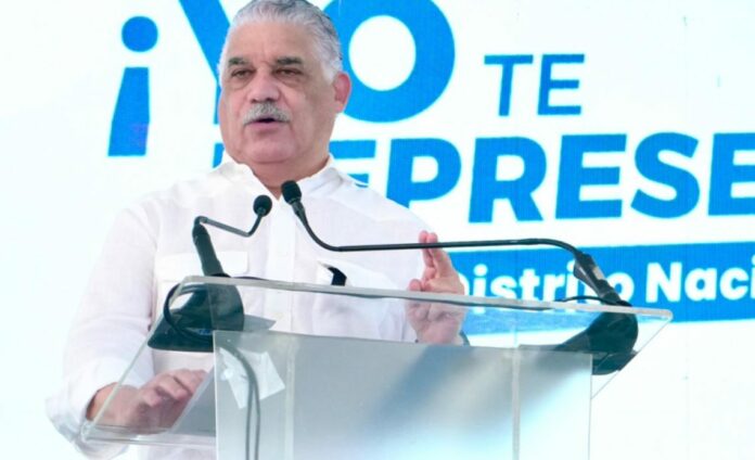 Miguel Vargas dice votos a favor de Rescate RD aumentará tensión en el Gobierno y el PRM