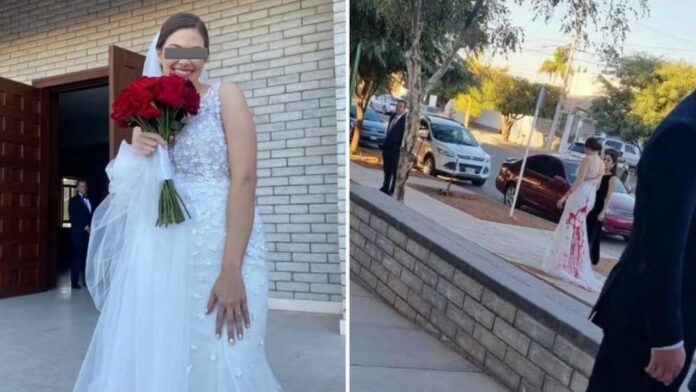 Suegra arruina vestido de novia de su nuera para impedir que se case con su hijo