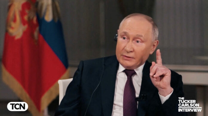 Vladimir Putin afirmó que Rusia y EEUU dialogan por la guerra en Ucrania
