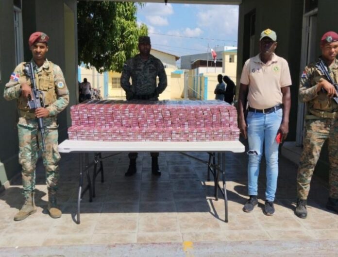 Ejército ocupa 200 mil cigarrillos en Dajabón