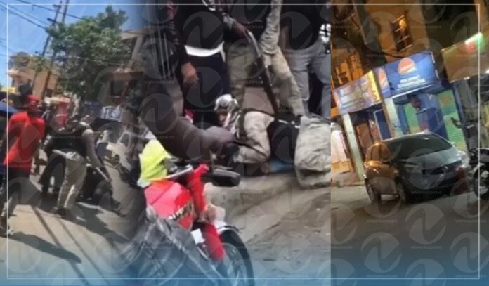 Haitianos desafían la autoridad de agentes de Migración, PN, militares y del Cesfront