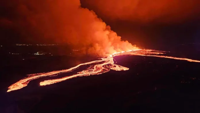 Cuarta erupción volcánica desde octubre en Islandia