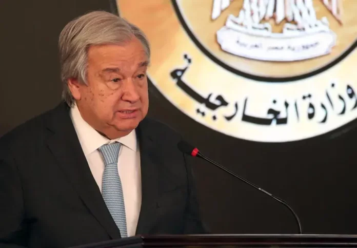 Guterres urge a Israel a eliminar obstáculos para la entrada de ayuda humanitaria a la Franja de Gaza
