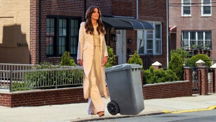 Nueva York usa un fotomontaje de Kate Middleton para promover los cubos de basura