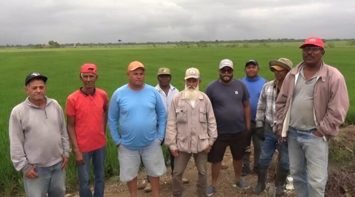 Productores agrícolas agradecen al gobierno por garantizar agua para su cultivo en la frontera