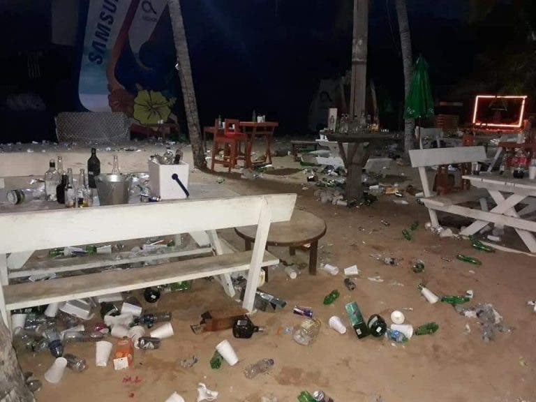 Protestan en Las Terrenas por suspension de actividades