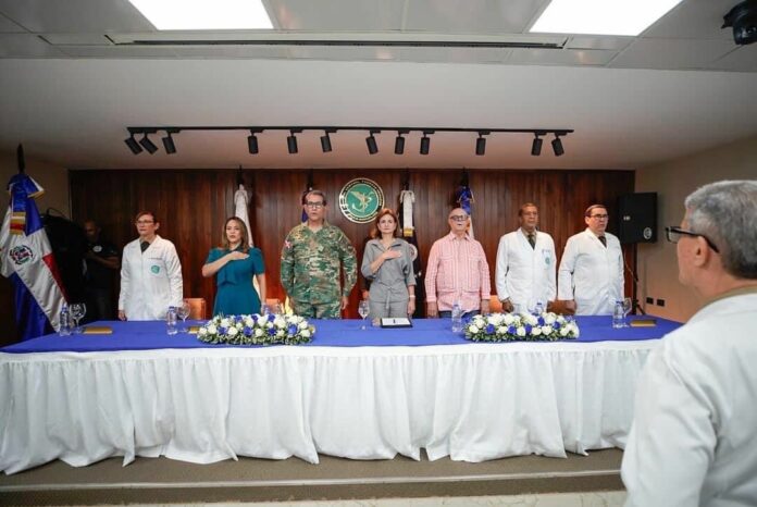 Raquel Peña inaugura nuevas áreas del Hospital Universitario Docente Central de las Fuerzas Armadas