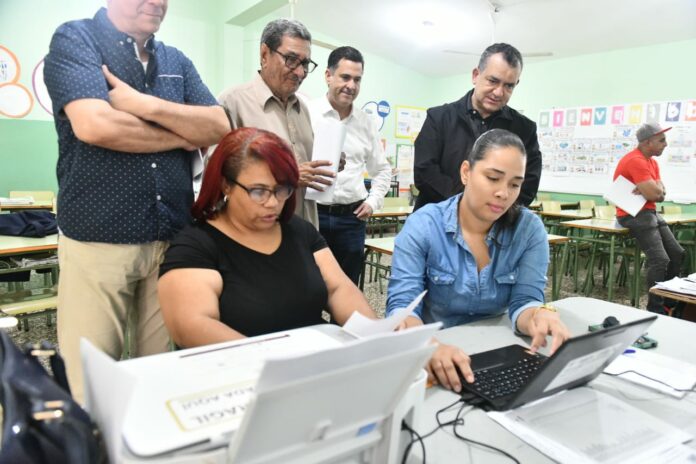 Fotos: Así fue la primera prueba regional del cómputo electoral de cara a elecciones de mayo