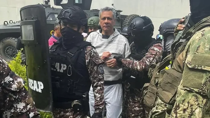 Abogada del ex vicepresidente de Ecuador, Jorge Glas, teme que su cliente sea asesinado en prisión
