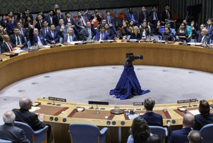 EU veta Palestina entre a ONU con pleno derecho