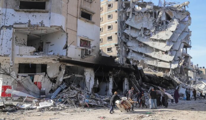 Israel deja ruinas y cadáveres calcinados en hospital Gaza