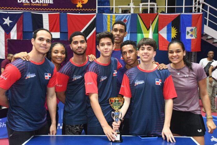 RD gana 2 oro en equipo infantil juvenil Tenis de Mesa Caribe