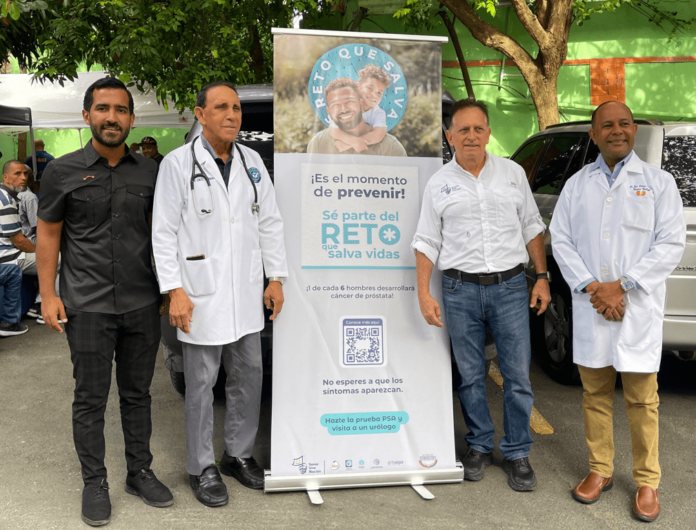 Realizan operativo y campaña preventiva contra el cáncer de próstata