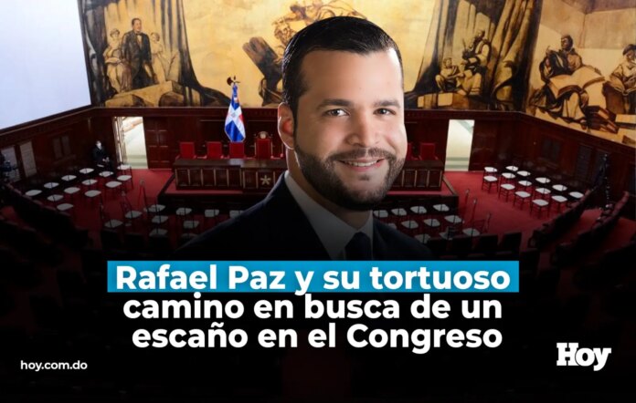 Rafael Paz y su tortuoso camino en busca de un escaño en el Congreso