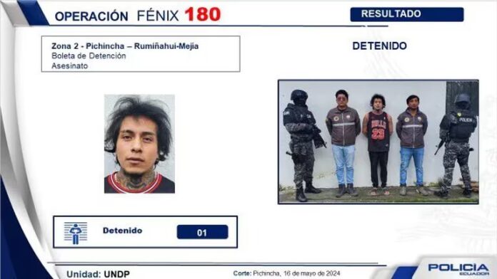 Capturan a uno de los criminales más buscados de Ecuador