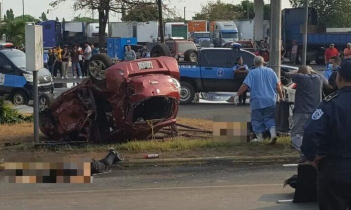 Al menos cuatro muertos deja un accidente de tráfico en la capital de Nicaragua