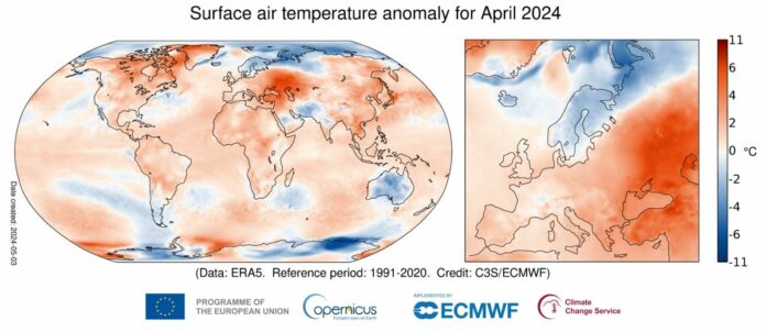 La tierra se dirige a sumar un año de temperaturas récord
