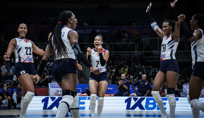 Las Reinas del Caribe derrotan 3-1 a Serbia en su debut de la Liga de Naciones