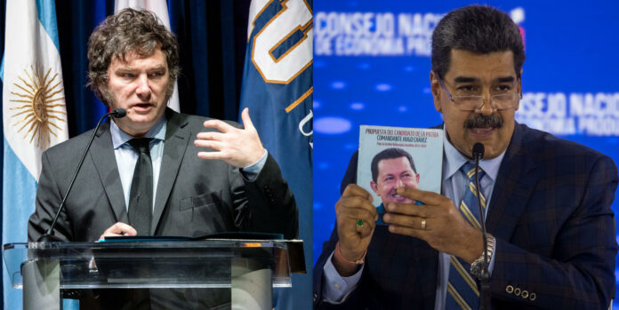 Milei descarta hablar con Maduro porque lo considera un “dictador”