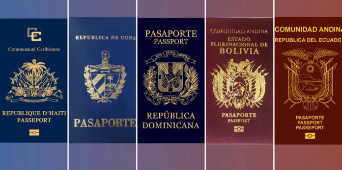 Pasaporte dominicano entre los mas débiles de la región