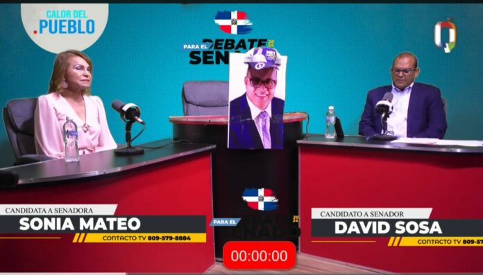 Ponen afiche y gorra de candidato a senador del PRM por Dajabón, Ney Rodríguez al no participar en debate