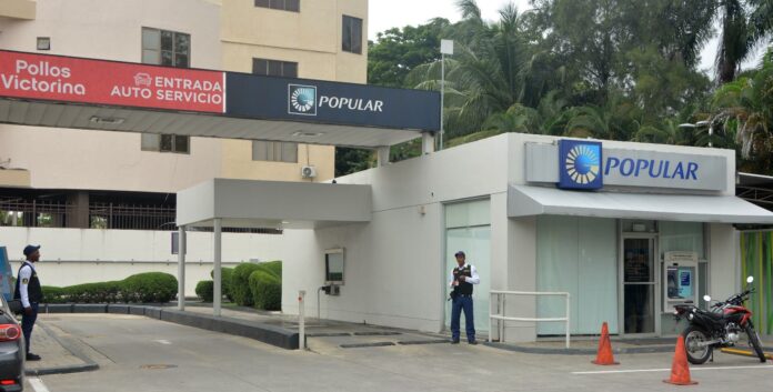 Sucursal Banco Popular labora normal tras asalto del lunes