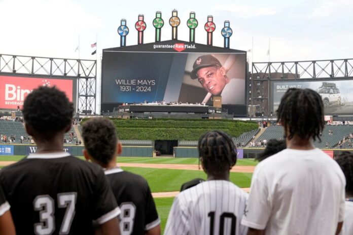 Grandes Ligas rindió homenaje a Willie Mays