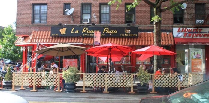 Establecen plazo propietarios restaurantes NYC soliciten instalaciones cenar al aire libre