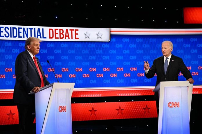 La mayoría de los votantes en EEUU cree que Trump ganó el debate, según CNN