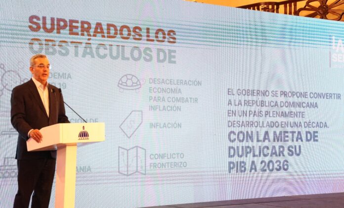 Presidente Abinader busca duplicar PIB, empleos y sueldo