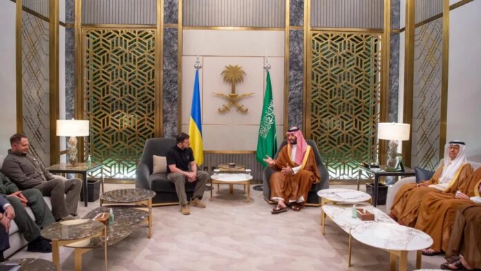 Zelenski en Arabia Saudí