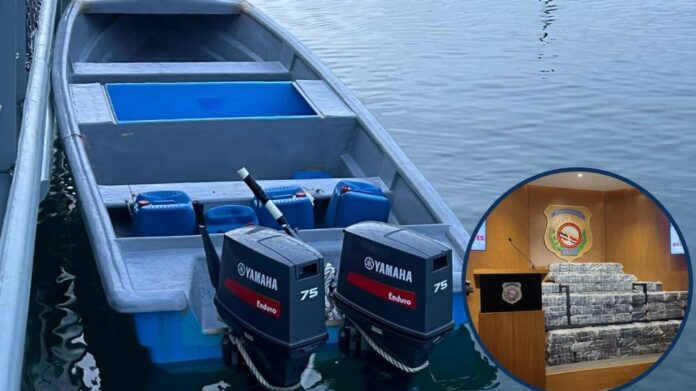 lancha cargada en Baní!