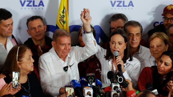 Elecciones en Venezuela: María Corina Machado insta a la Fuerza Armada a “hacer respetar la soberanía popular»