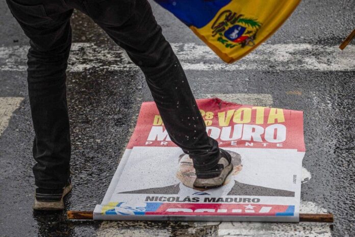 En fotos: Protestas en Venezuela, con decenas de detenidos, tras cuestionado resultado de elecciones