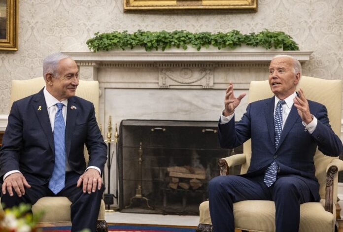 Netanyahu le da gracias a Biden por 50 años apoyo