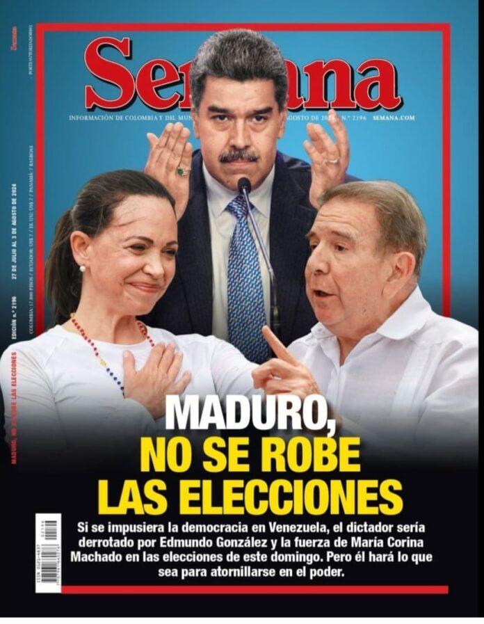 Revista Semana le pide a Maduro que “no se robe las elecciones”
