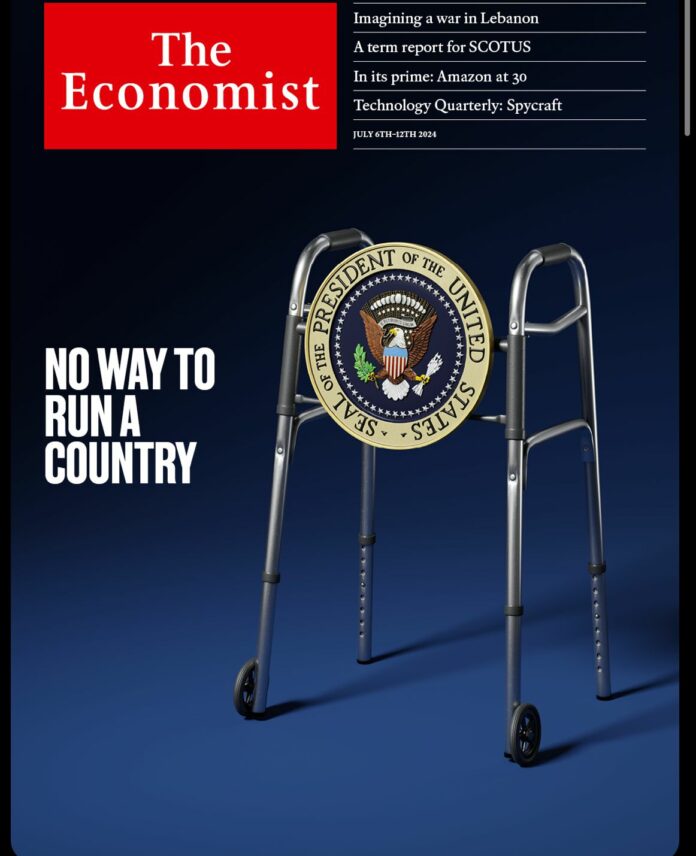 The Economist pide a Joe Biden retirarse de la campaña