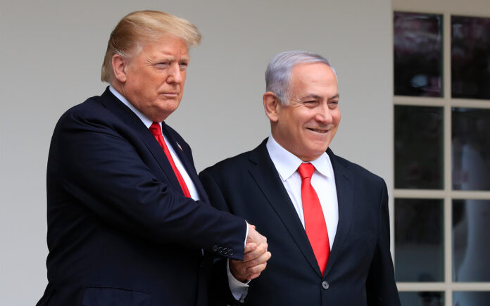 Trump recibirá al primer ministro de Israel el viernes en su mansión de Mar-a-Lago