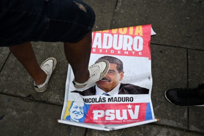 Venezolanos se manifiestan en Madrid contra el “megafraude electoral»