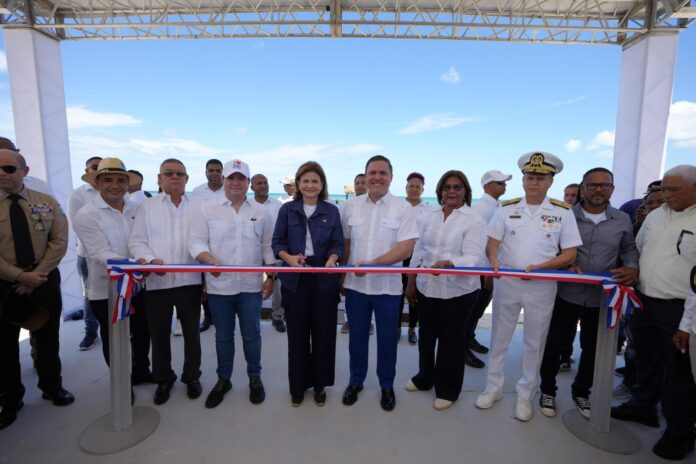 Inauguran muelle pesquero en Cabo Rojo, Pedernales