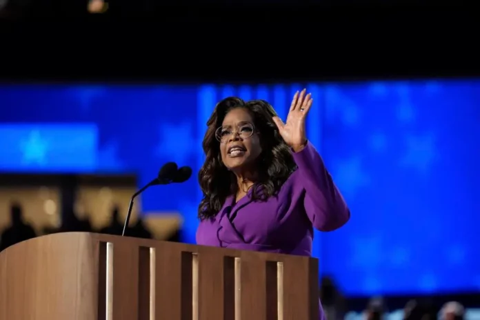 Oprah Winfrey urge a EE.UU. a elegir la «alegría» y catapultar a Kamala Harris a la Casa Blanca