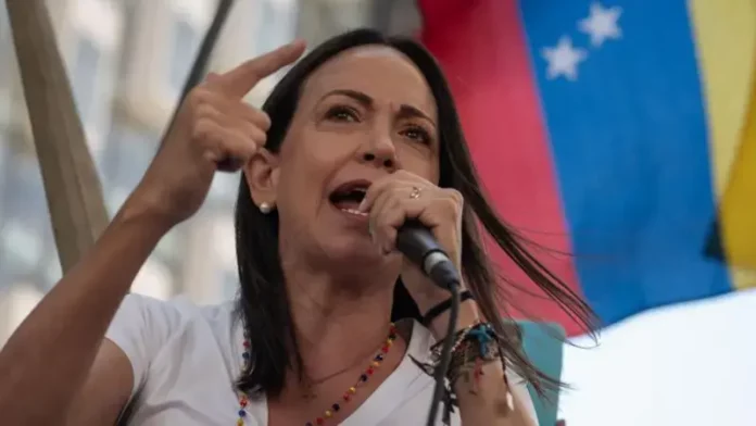 Corina Machado llama a nuevas manifestaciones en Venezuela, «todos en familia»