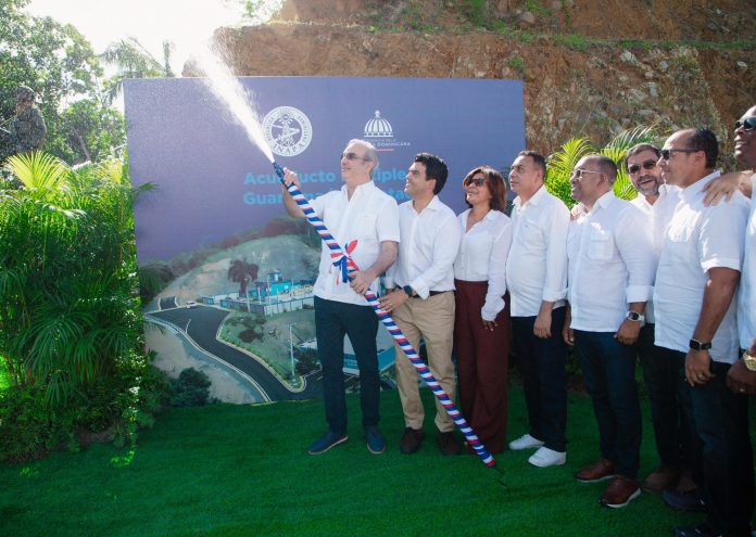 Gobierno inaugura Acueducto Múltiple Guanuma-Los Botados, en Monte Plata