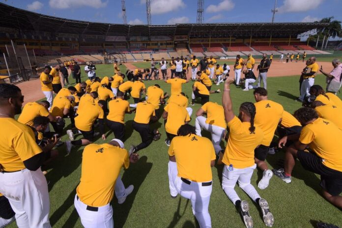 Las Águilas Cibaeñas anuncian inicio de entrenamientos para la pelota invernal