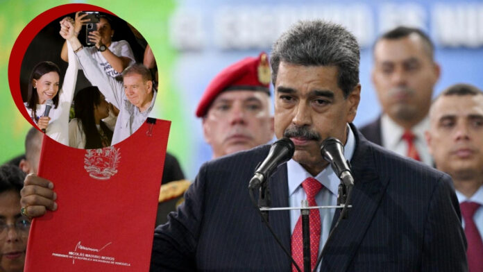 Maduro dice que González Urrutia y Machado «tienen que estar detrás de la reja»