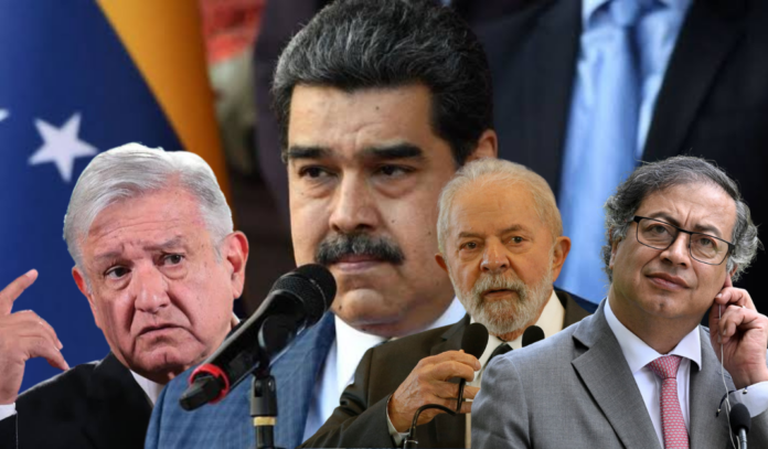 Maduro, Lula, AMLO y Petro