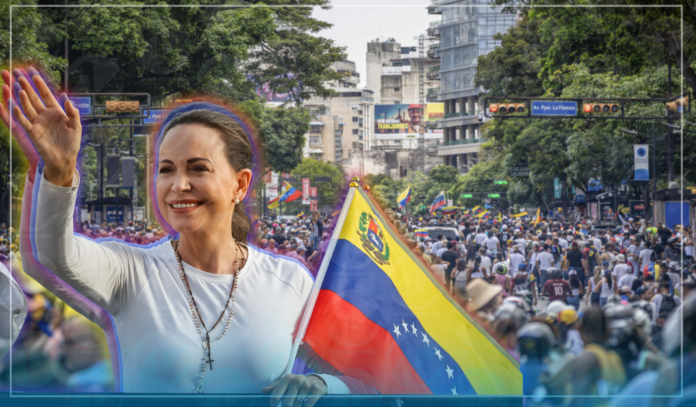 María Corina Machado: “Nicolás Maduro tiene que entender que está cada día más aislado”