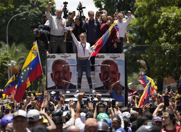 María Corina Machado rechaza nuevas elecciones